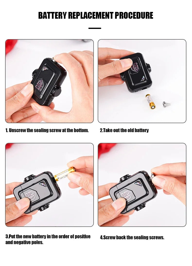 Caibei Mech Appearance Snail Instrument Windproof Inflatable Butane Gas Lighter Ignition Wheel Induction Cool Trend Play