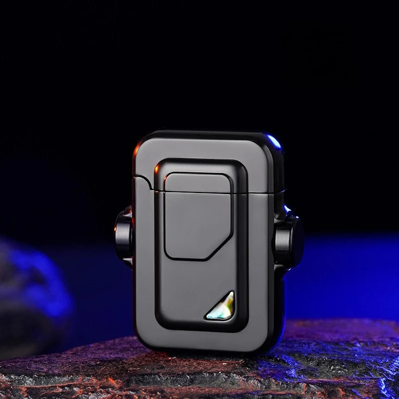 Caibei Mech Appearance Snail Instrument Windproof Inflatable Butane Gas Lighter Ignition Wheel Induction Cool Trend Play
