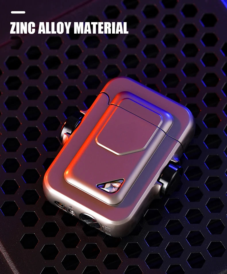 Caibei Mech Appearance Snail Instrument Windproof Inflatable Butane Gas Lighter Ignition Wheel Induction Cool Trend Play