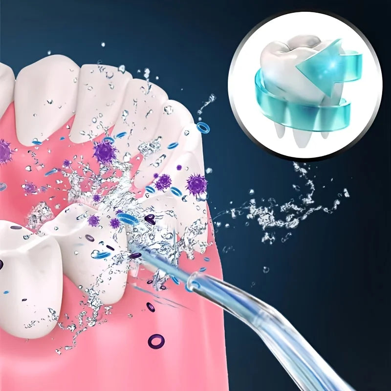 Teeth Oral Irrigator Portable Mouth Washing Machine Interdental Cleaning Irrigator USB Oral Teeth Dental Water Flosser