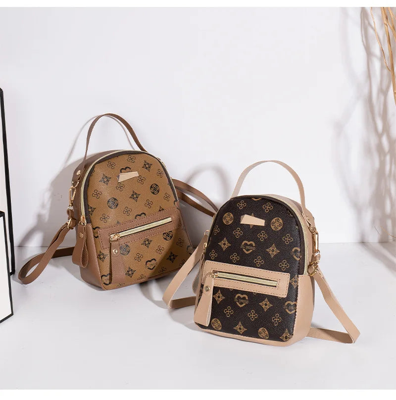 Flower backpack 2022 ladies bag fashion backpack women's bag bag women's fresh and sweet student school bag