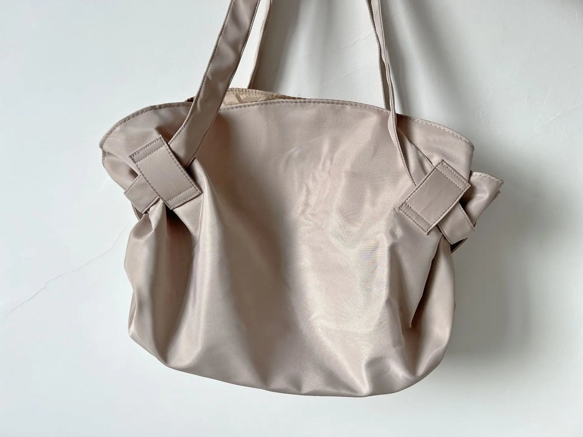 Foldable Shopping Geocery Bag Travel Camping Storage Large Capacity Tote Bag One-Shoulder Crossbody Duffle Women's Picnic Bag