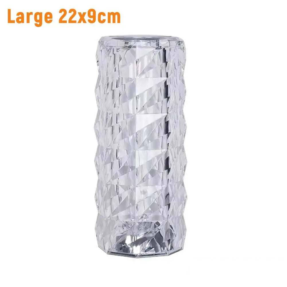 Creative Gift Atmosphere Lamp Rose Decorative Desk Lamp Bedhead Charging Nightlight 3-Color Dimmable Rose Desk Lampv