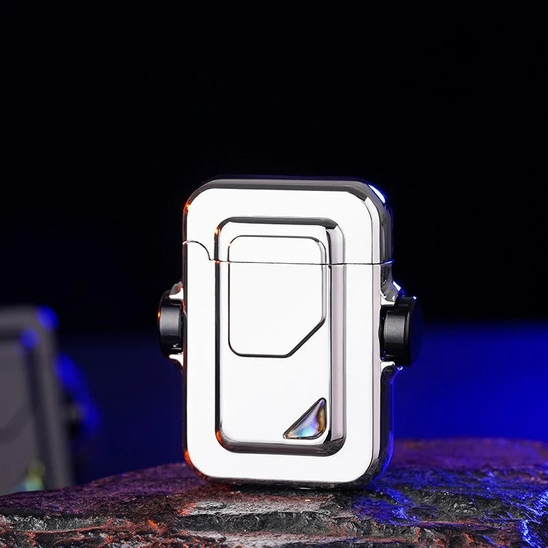Caibei Mech Appearance Snail Instrument Windproof Inflatable Butane Gas Lighter Ignition Wheel Induction Cool Trend Play