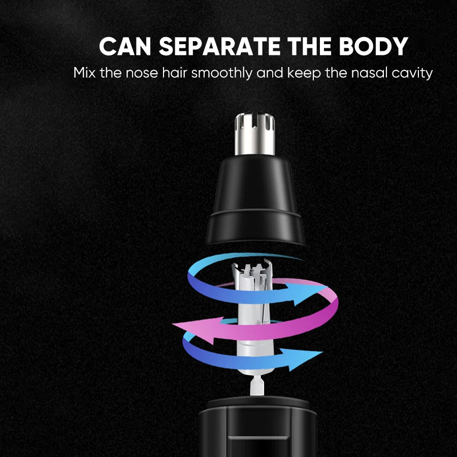 High-quality Long-life Electric, Multi-functional Men's and Women's Beauty Nose Professional Ear Nose Hair Cleaning Trimmer