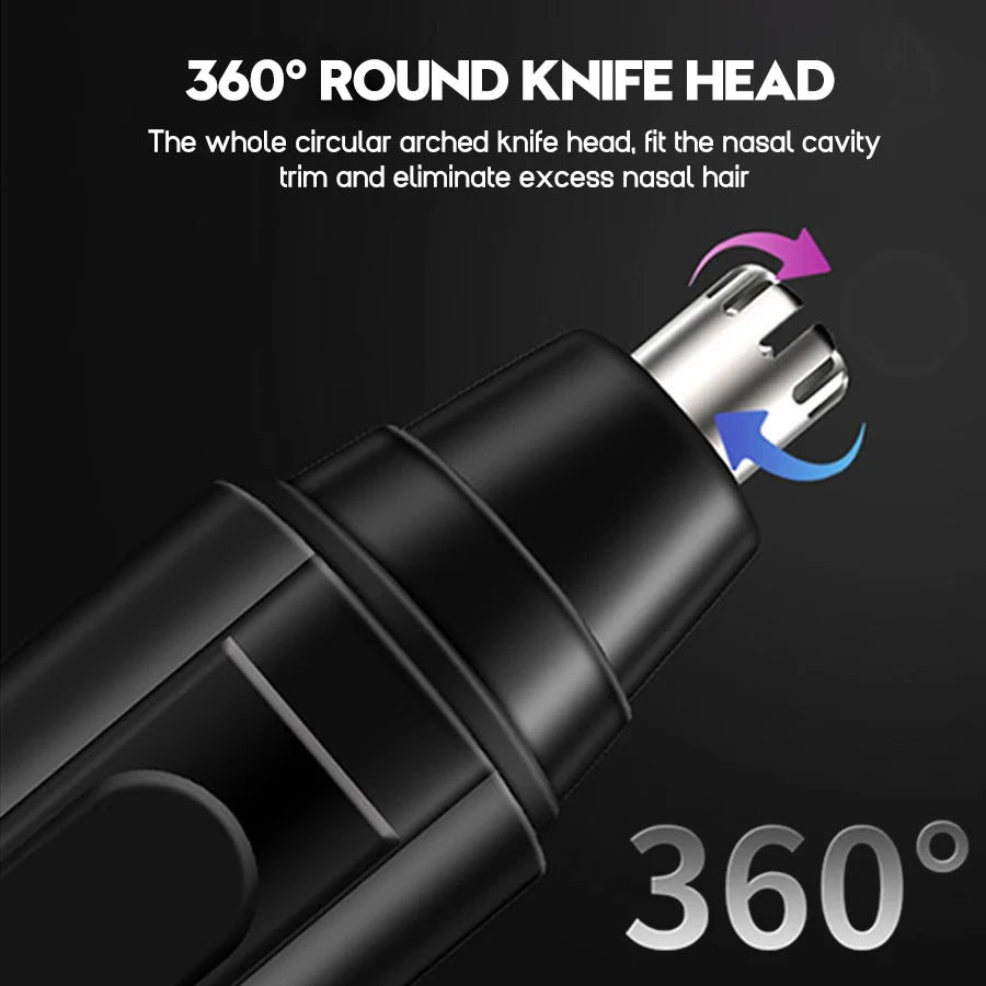 High-quality Long-life Electric, Multi-functional Men's and Women's Beauty Nose Professional Ear Nose Hair Cleaning Trimmer