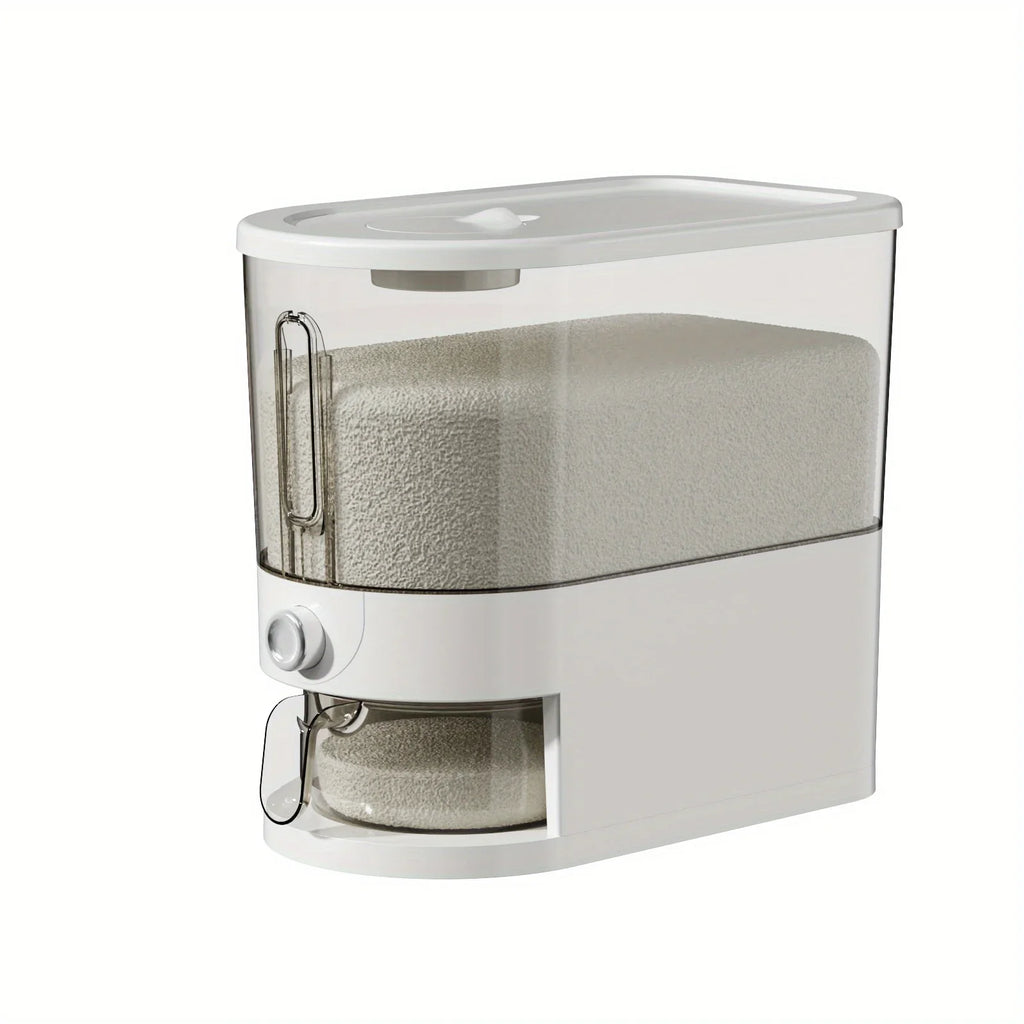 Rice Bucket Press Type Automatic Rice Dispensing Household Insect Proof and Moisture-proof Sealed Rice Storage Tank