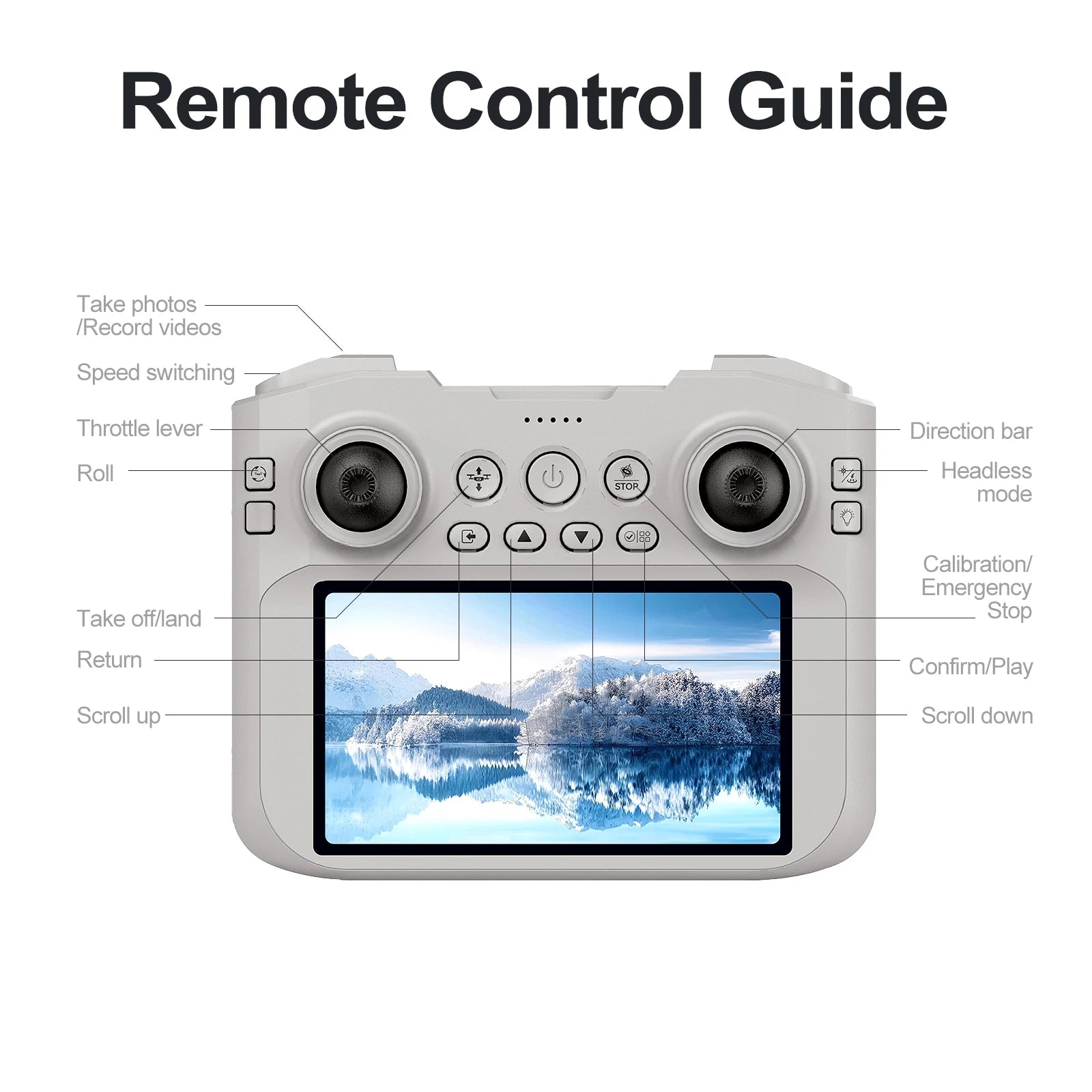 2026 New E99 MAX Drone Factory Professional 8K HD 4.3" Remote Control Headless Mode Helicopter 360 Flip Quadcopter Kid Toy Gifts