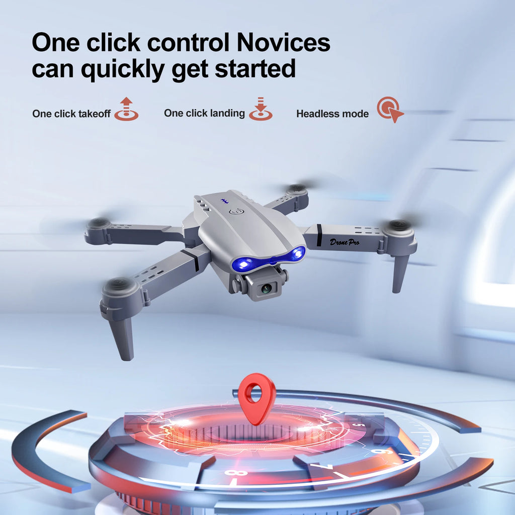 2026 New E99 MAX Drone Factory Professional 8K HD 4.3" Remote Control Headless Mode Helicopter 360 Flip Quadcopter Kid Toy Gifts